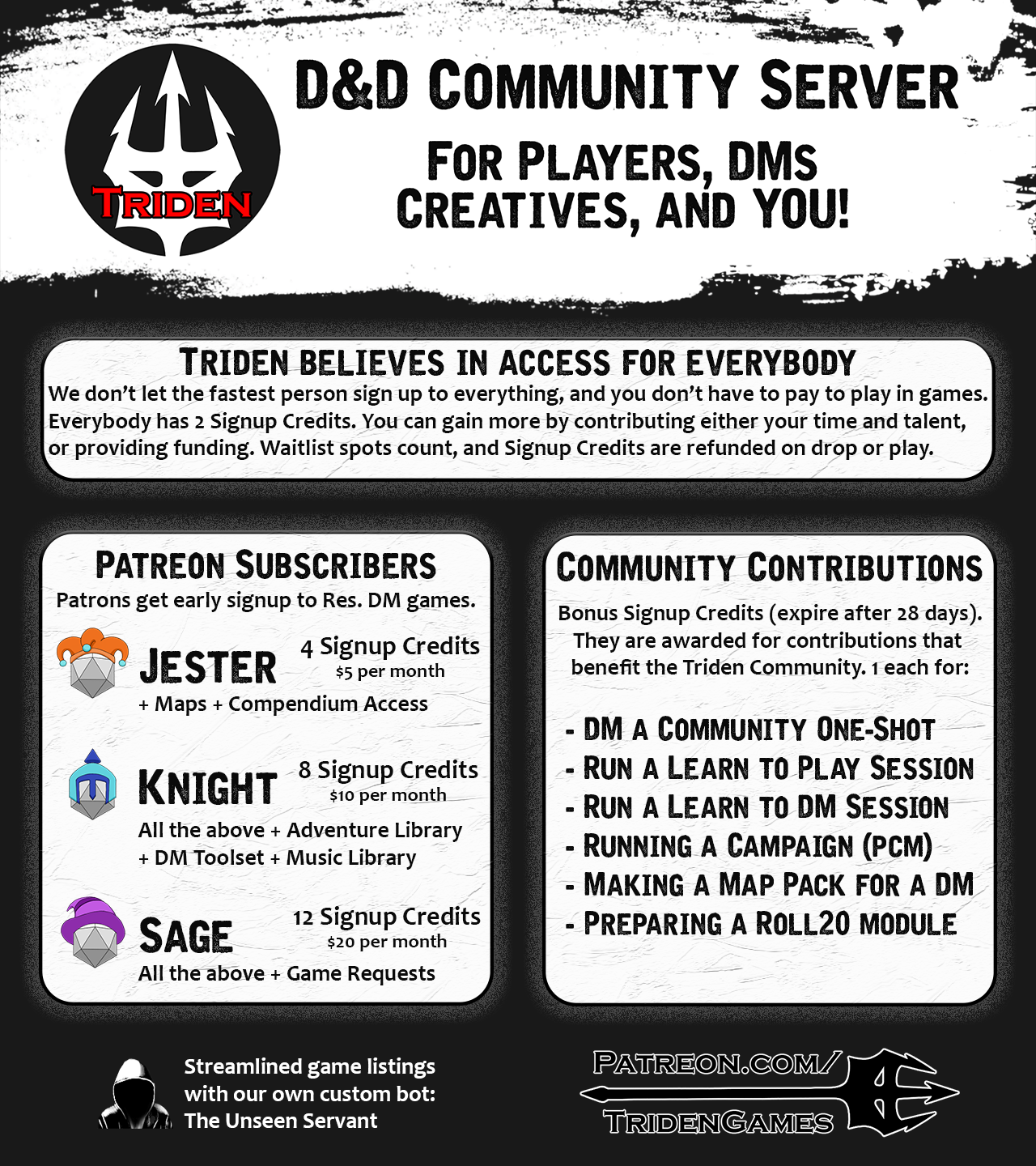 Triden Games Benefits
